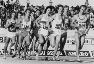 EC 1974 Rome, finals 1500m: Rolf Gysin (963).