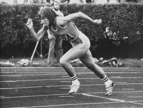 Swiss Championships 1974 Lugano: Uschi Meyer.