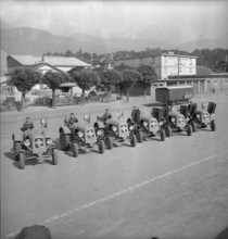 Swiss donation: craftsmen for Luxembourg, 1945.