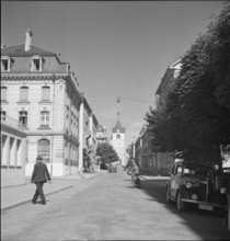 Le Locle, Grande Rue;  1948.