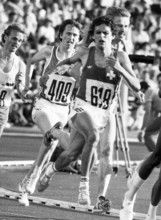 Olympic Games Moscow 1980, finals 5'000m: Millenig, John Treacy (409), Ryffel (618), Maaninka.