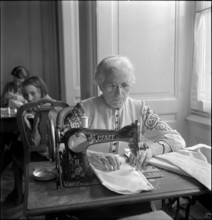 sewing studio.