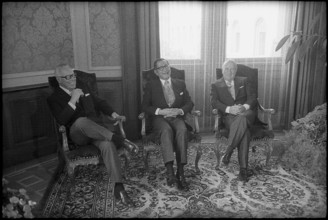 Pierre Graber, Ali Suat Bilge, Nello Celio 1972.