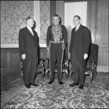 Paul Chaudet, Klas Erik Böök, Hans-Peter Tschudi 1965.