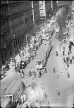 Zürich Bahnhofstrasse, 1949.