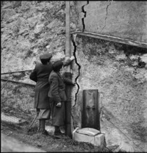 Earthquake in the Valais, 1946.