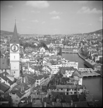 Old Town of Zurich, 1948.