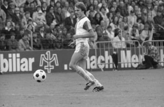 Cup final 1978: GC Zürich - Servette Genf; Johnny Hey.
