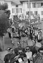 Winegrower's festival in Mont-sur-Rolle, 1971.