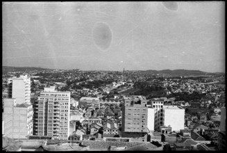 City view of Belo Horizonte, Brazil 1950.