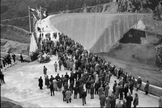 Opening ceremony of the Sta. Maria dam 1967.
