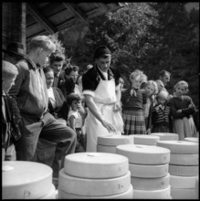 Farmer festival in the Justistal Valley, 1958.