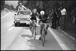Tour de Suisse 1978: Michel Pollentier and Jan Raas.