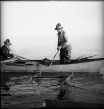 Fishermen on Lake Constance 1939.