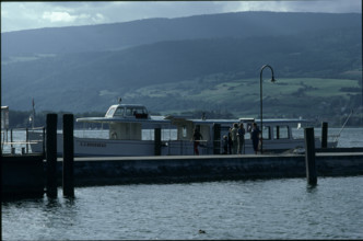 Landing stage Erlach, 1981.