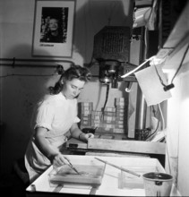 Lab Assistant, 1945.