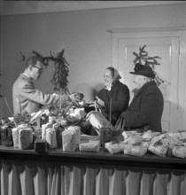Don Robin day in La Tour de Peilz, 1954.