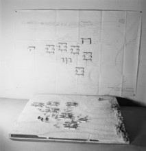 Map and model of Pestalozzi Children's Village 1945.