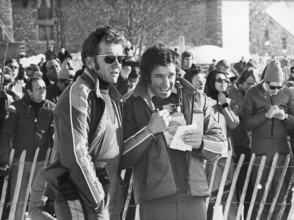 Dr Küffer and Dr Arthur Hotz 1975.
