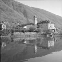 Bissone at lake Lugano; 1961.