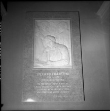 Memorial for Stefano Franscini, ETH main building 1955.