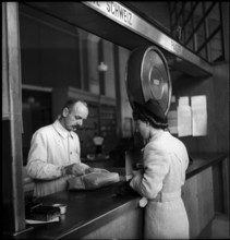 Posting of Mail for the Military Postal Service, 1939.