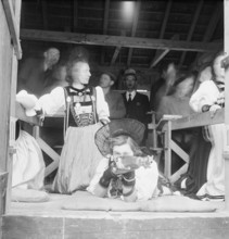 Women's shooting in Schuepfheim, 1946.