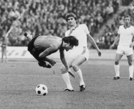 UEFA-Cup 1983/84: Dynamo Minsk - GC Zurich; Egli, Gozmanow.