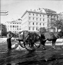 Lugano in Winter, 1947.