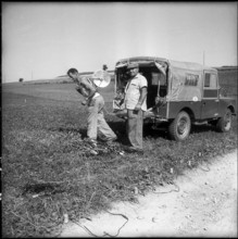 Cousset; search for oil, geological research; 1955.