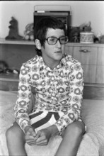 swimmer Françoise Monod, 1971.