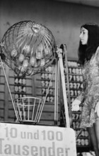 The draw for the national lottery 1969.