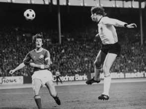 International match Germany - Switzerland: Bizzini, Fischer.