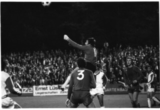 NLA 1973/74: Grasshoppers Zurich - FC Basel; Marcel Kunz.