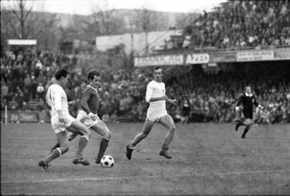 International match Switzerland - Hungary 1970: Köbi Kuhn.