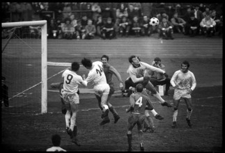 NLA 1969/70: FC Zurich - FC Basel; Keeper Kunz.
