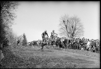 Motocross race at gravel pit Regensdorf 1970.
