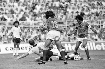 Football WC semi final 1982: France - Germany.