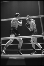 Boxing Eric Nussbaum versus Meier in Zurich 1970.