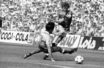 Football WC 1982: England - France; Battiston, Francis.