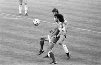Football WC 1982: France - Northern Ireland; Dominique Rocheteau.