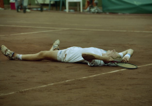 Olympic Games Barcelona 1992: Olympic Champion Marc Rosset.
