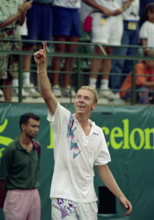 Olympic Games Barcelona 1992: Olympic Champion Marc Rosset.