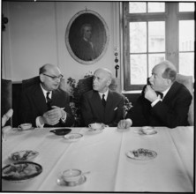 Jean Rudolf von Salis, Thomas Holenstein, Enrico Celio; 1962.