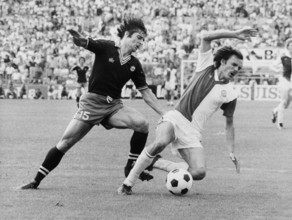 Cupfinal 1978: GC Zürich - Servette Genf; Andrey, Hey.