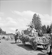 38th Marché-Concours Saignelégier, parade, 1941.