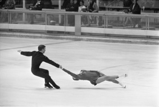 Olympic Winter Games in Grenoble 1968: Pairs Skating.