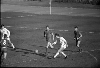 NLA 1967/68: FC Zurich - FC Basel.