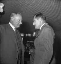 General meeting Swissair, R. Speich, G. von Meiss  1949.