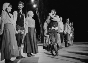 Musical Anatevka at Rieterpark Zürich 1969.